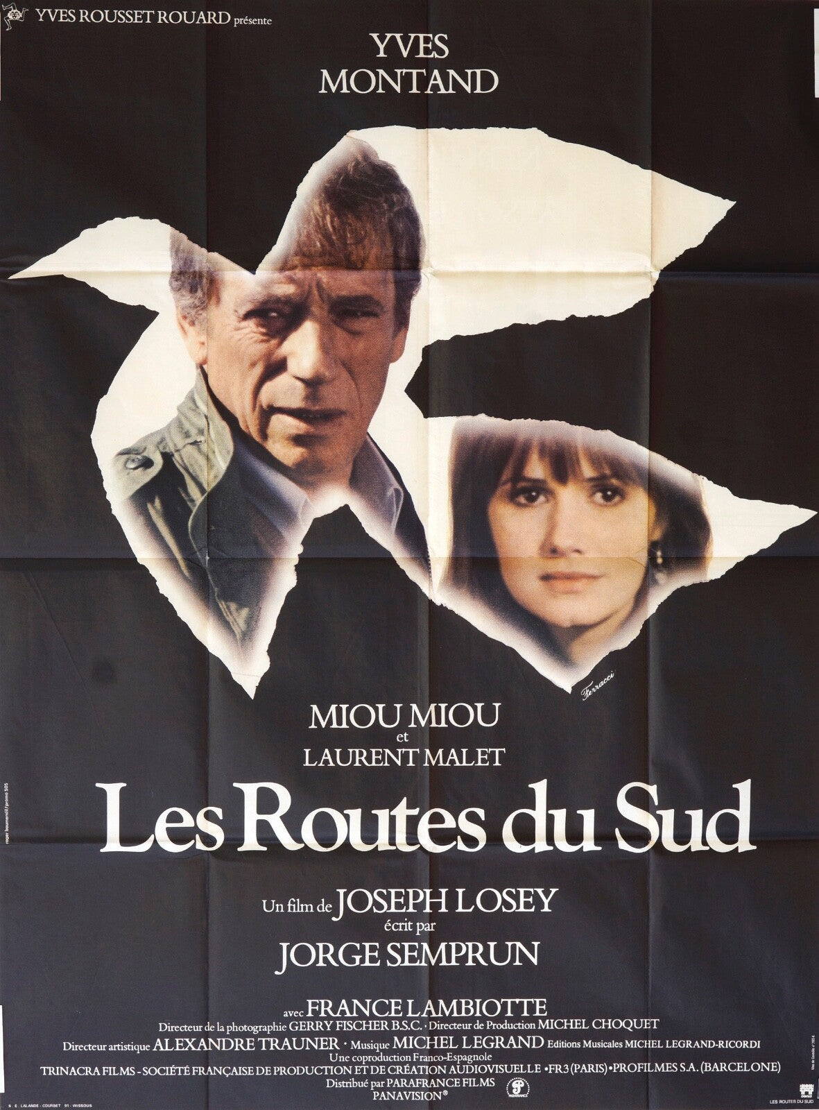 LES ROUTES DU SUD POSTER ORIGINAL120x160 MIOU-MIOU