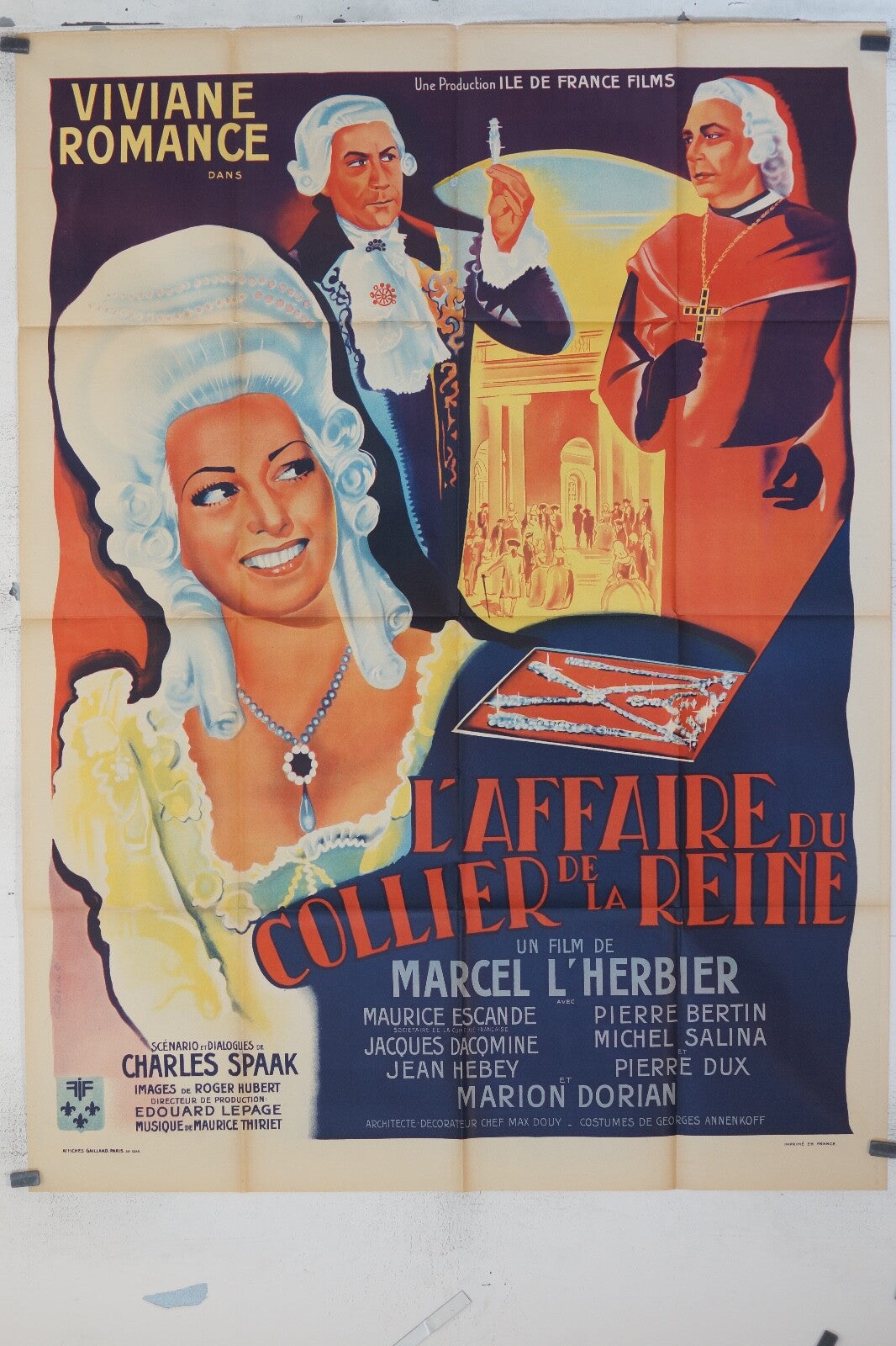 AFFAIRE COLLIER DE LA REINE (L’) ORIGINAL 120x160