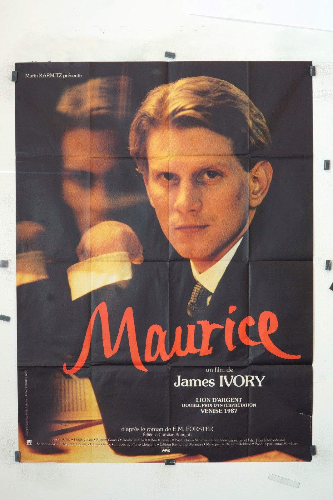 MAURICE JAMES IVORY ORIGINAL MOVIE POSTER 120x160