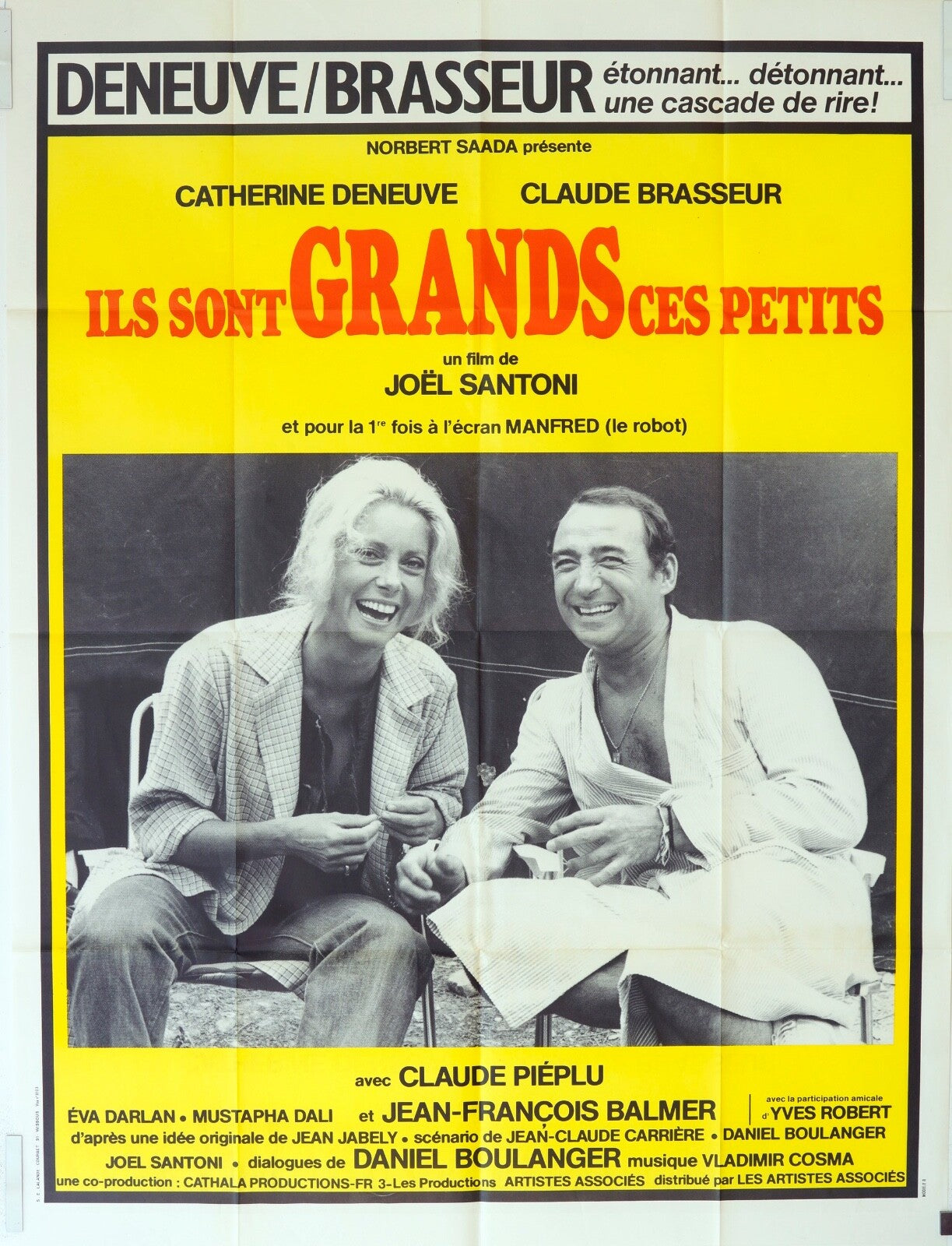ILS SONT GRANDS CES PETITS ORIGINAL MOVIE POSTER 120X160 CATHERINE DENEUVE