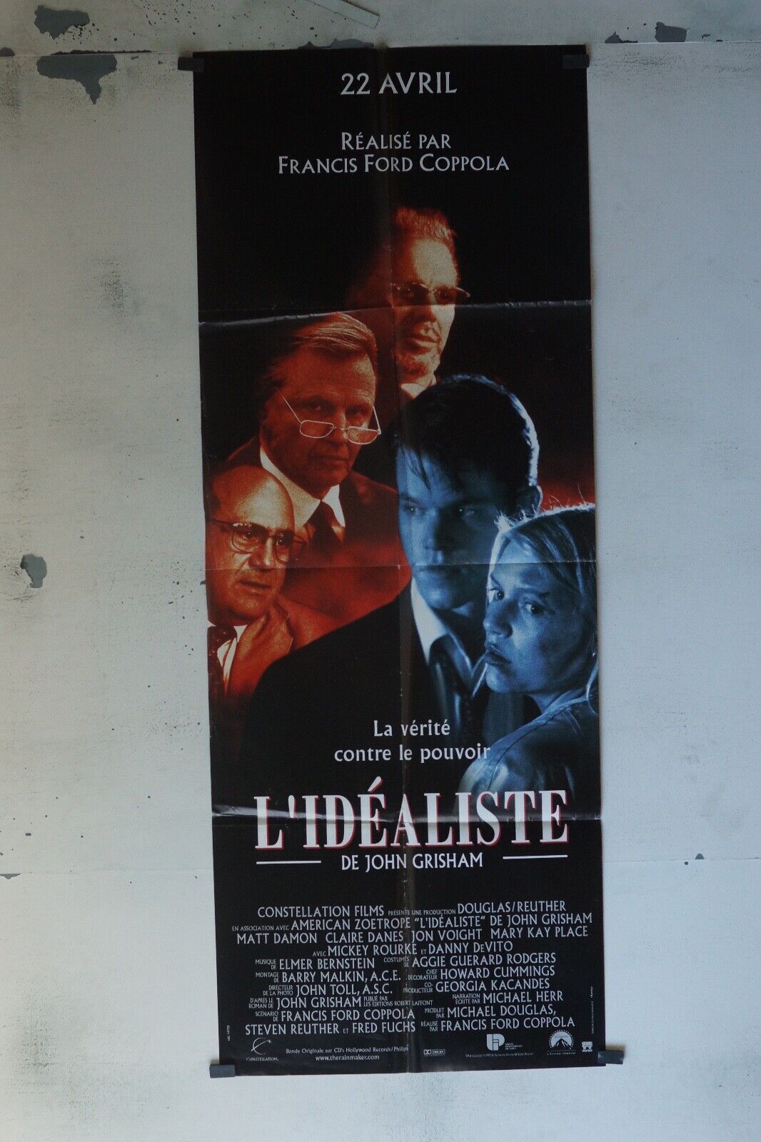 L’IDÉALISTE POSTER ORIGINAL 60x160 FRANCIS FORD COPPOLA