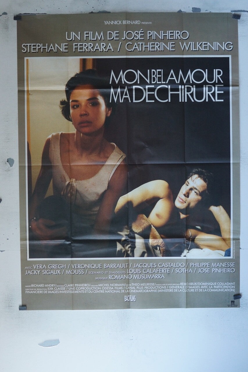 MON BEL AMOUR MA DÉCHIRURE MOVIE POSTER ORIGINAL 120x160 STEPHANE FERRARA