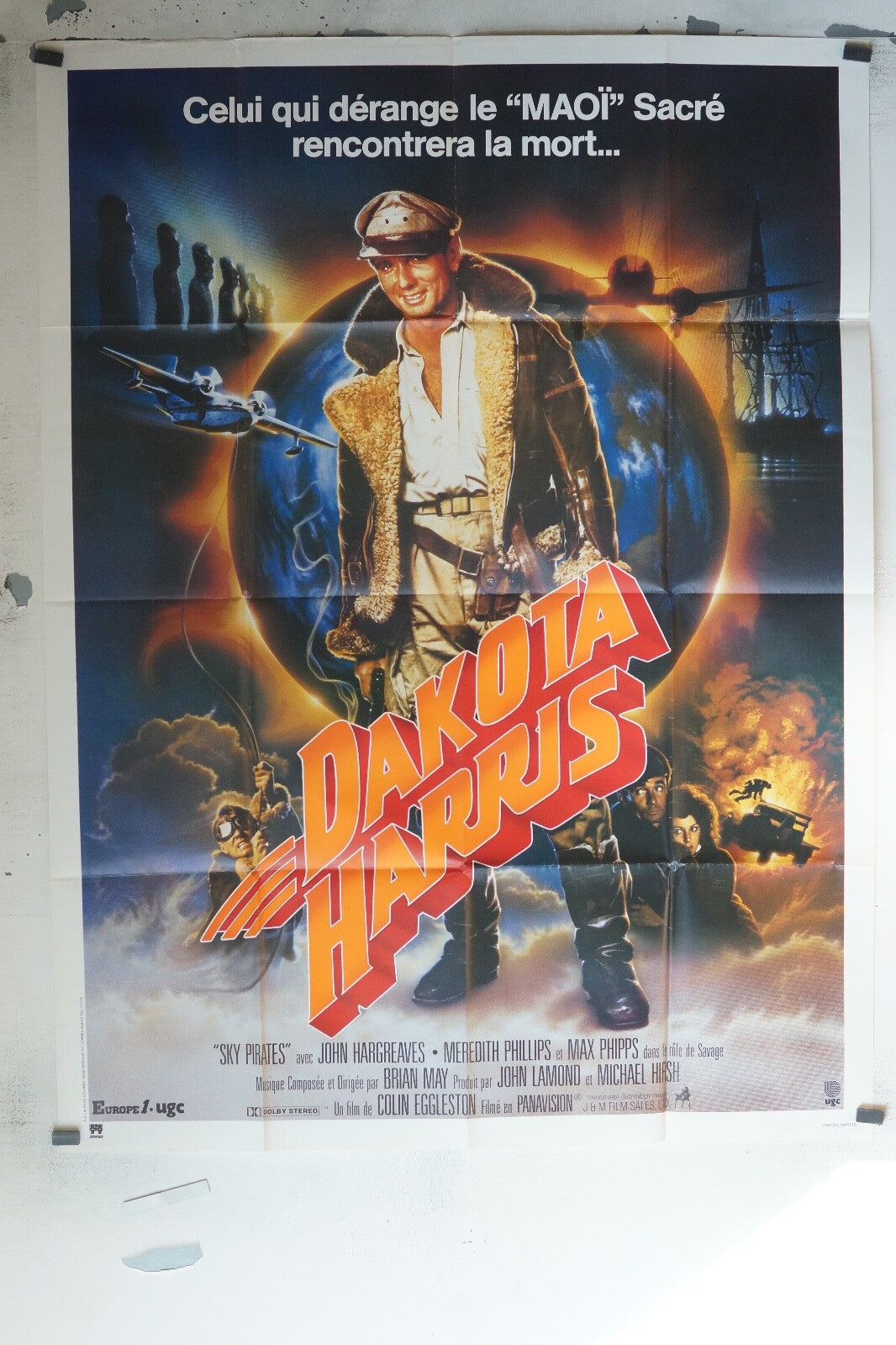 DAKOTA HARRIS MOVIE POSTER ORIGINAL 120x160 JOHN HARGREAVES