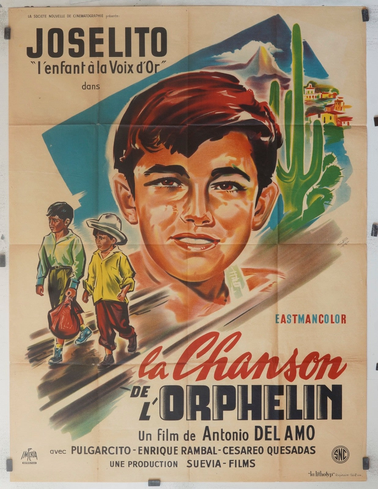 LA CHANSON DE L’ORPHELIN JOSELITO MOVIE POSTER ORIGINAL (120X160)