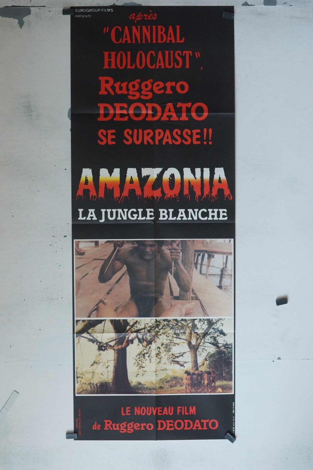 AMAZONIA ORIGINAL POSTER (60X160) RUGGERO DEODATO