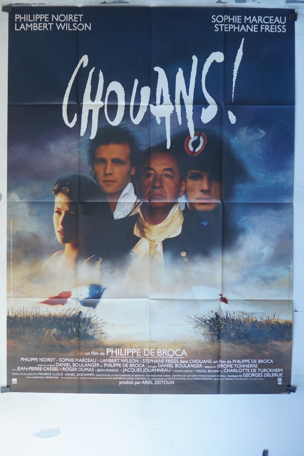 CHOUANS ! MOVIE POSTER ORIGINAL 120x160 MARCEL MOUSSY ET ROGER GOGGIO