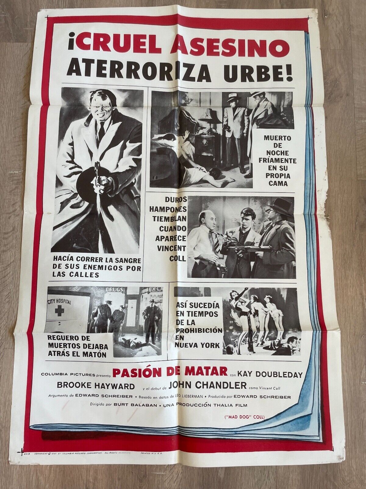 PASION DE MATAR ORIGINAL MOVIE POSTER (70X100) BROOKE HAYWARD