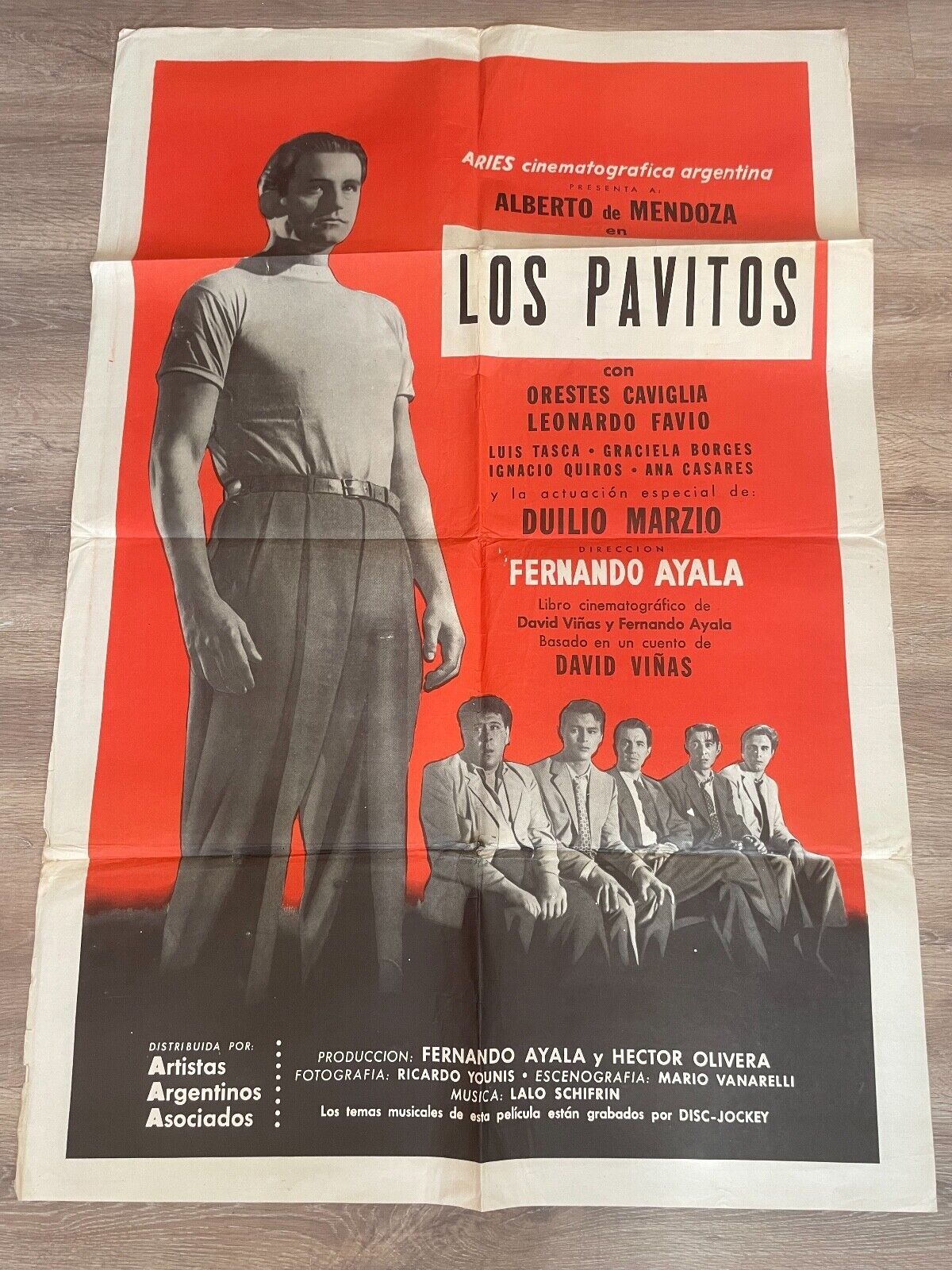 LOS PAVITOS CASADOS MOVIE POSTER ORIGINAL VINTAGE (70X100) ORESTES CAVIGLIA
