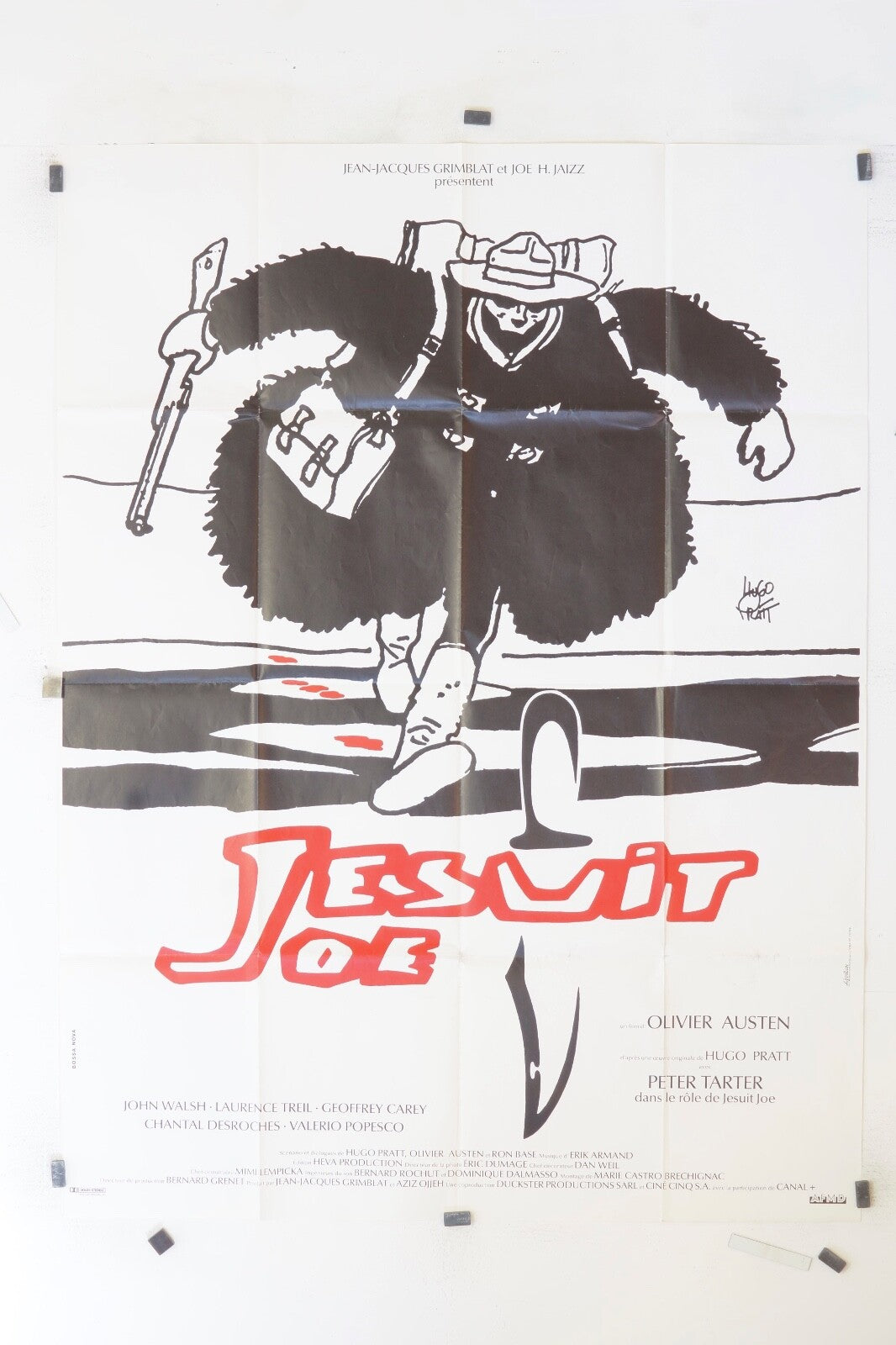 JESUIT JOE OLIVIER AUSTIN MOVIE POSTER ORIGINAL 120x160