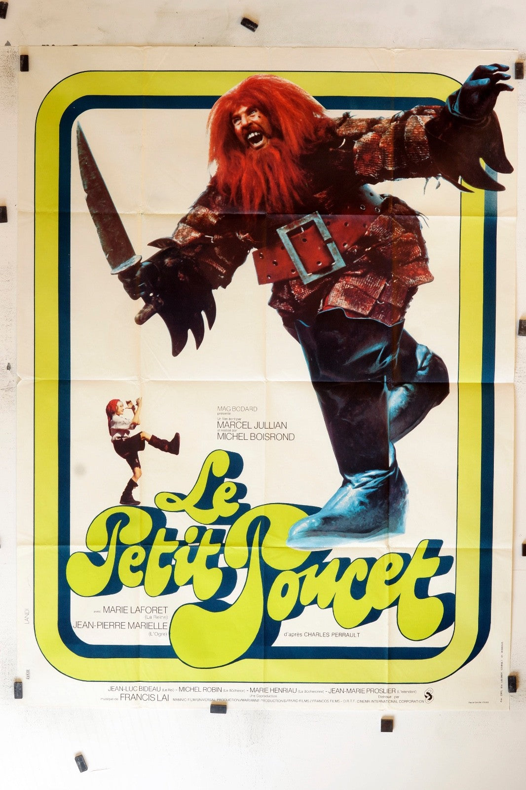 LE PETIT POUCET MARCEL JULLIAN MOVIE POSTER ORIGINAL 120x160