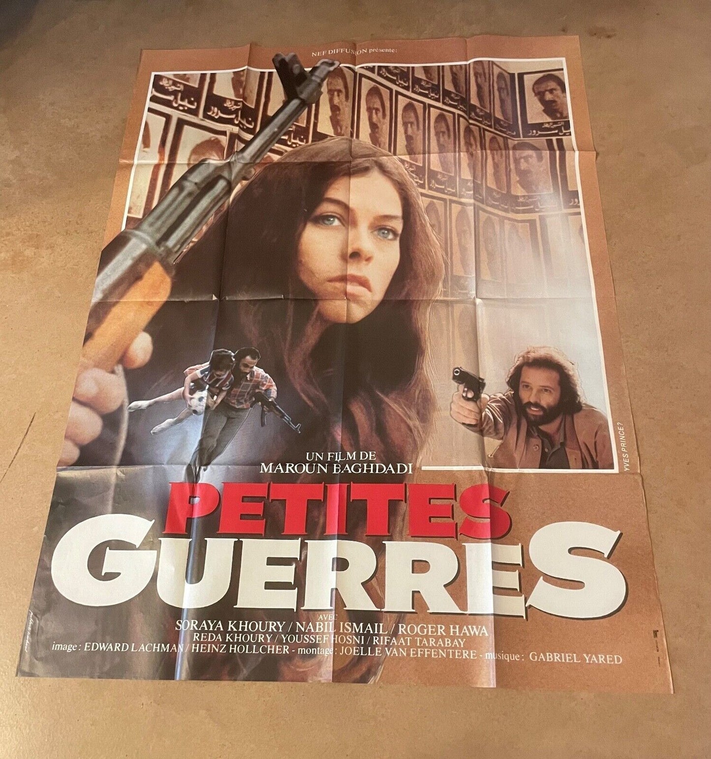 PETITES GUERRES MOVIE POSTER ORIGINAL 120x160 SORAYA KHOURY