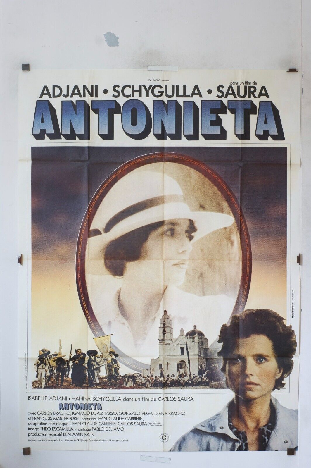 ANTONIETA MOVIE POSTER ORIGINAL 120x160 ISABELLE ADJANI