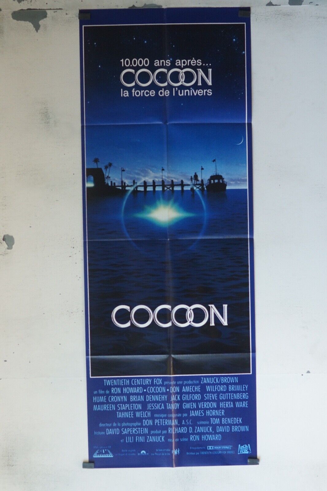 COCOON POSTER ORIGINAL 60x160 DOM AMECHE