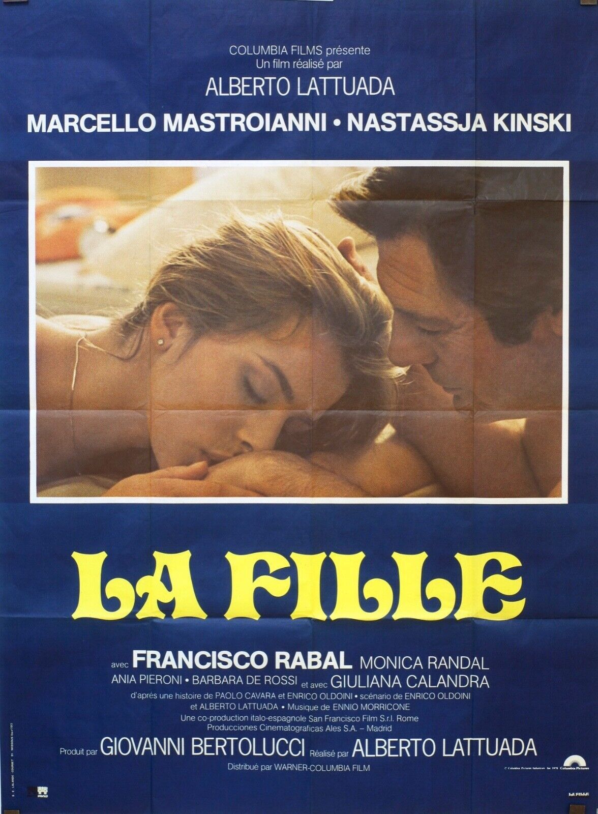 LA FILLE MOVIE POSTER ORIGINAL (120X160) GEOFFRAY HORNE