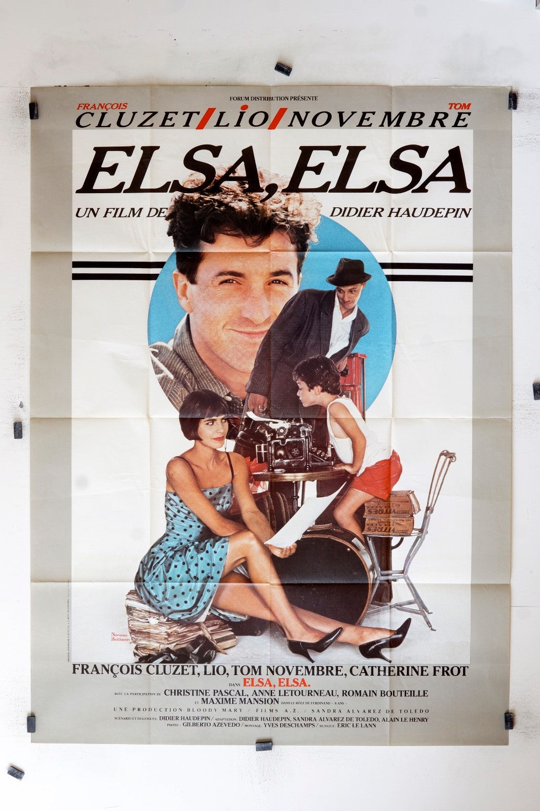 ELSA, ELSA FRANÇOIS CLUZET POSTER ORIGINAL 120x160