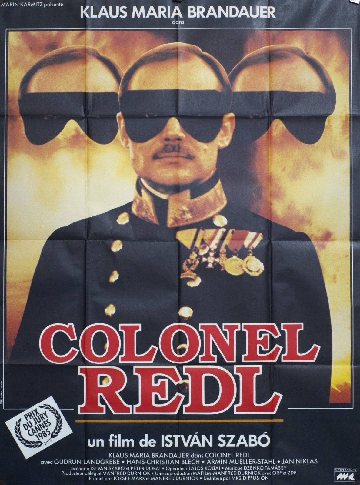 COLONEL REDL KLAUS MARIA BRANDAUER POSTER ORIGINAL 120x160