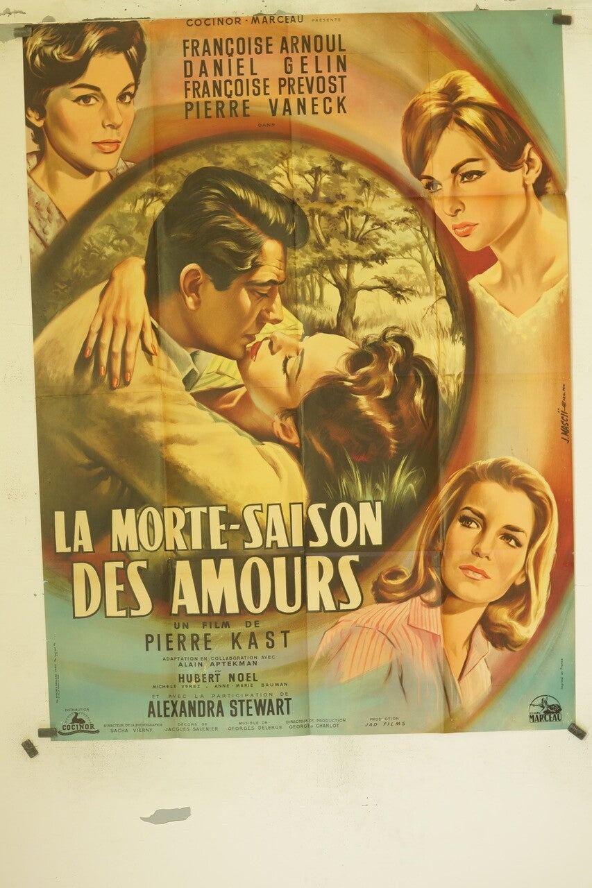 LA MORTE-SAISON DES AMOURS POSTER ORIGINAL1 20x160FRANCOISE ARNOUL – DANIEL GELI