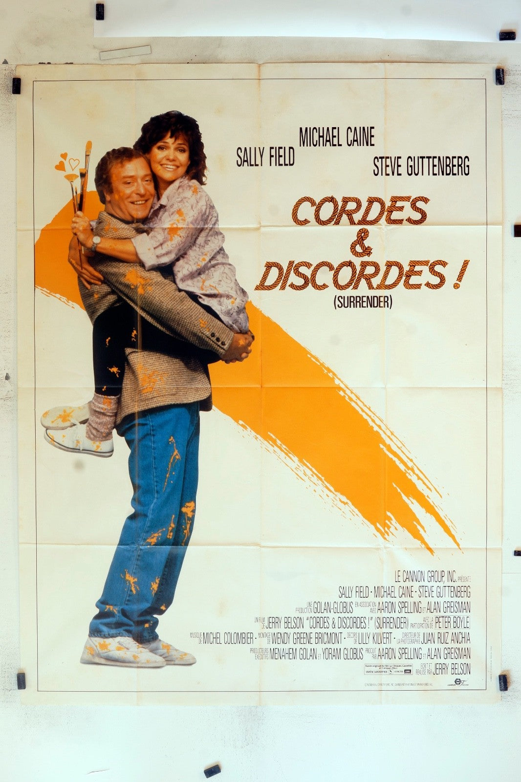 CORDES & DISCORDES MICHAEL CAINE MOVIE POSTER ORIGINAL 120x160