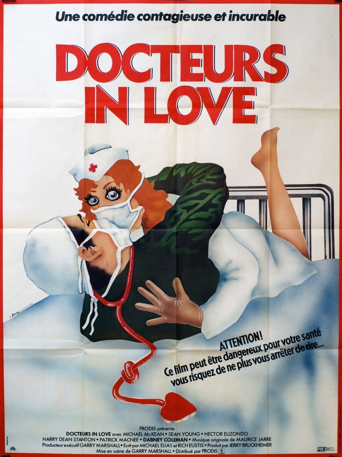 DOCTEURS IN LOVE POSTER ORIGINAL 120x160 MICHAEL MCKEAN