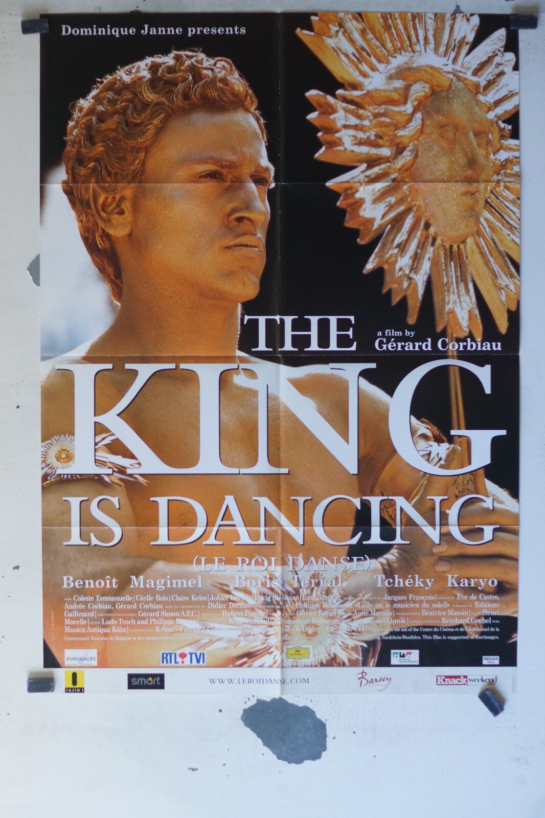 THE KING IS DANCING -LE ROI DANSE MOVIE POSTER ORIGINAL120x160 Benoit Magimel