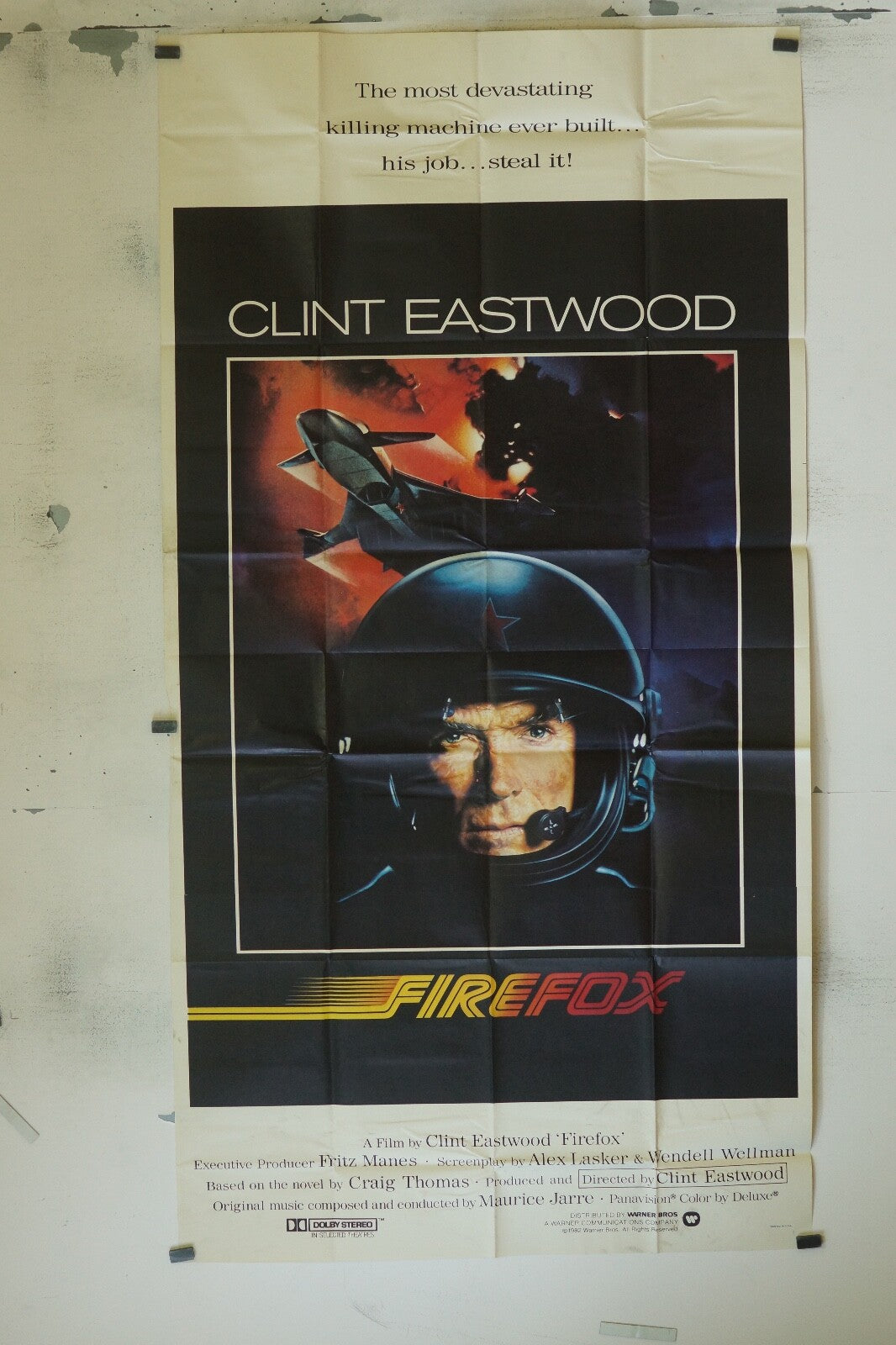 FIREFOX ORIGINAL MOVIE POSTER 100x190 CLINT EASTWOOD