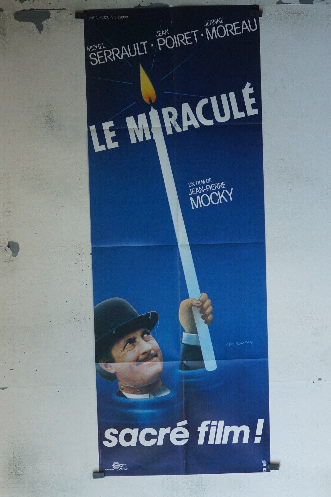 LE MIRACULÉ POSTER ORIGINAL 60x160 MICHEL SERRAULT