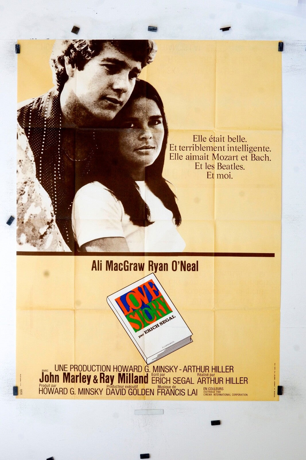 LOVE STORY JOHN MARLEY MOVIE POSTER ORIGINAL 120x160