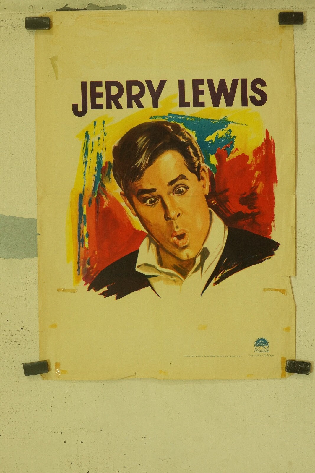 JERRY LEWIS (PORTRAIT) ORIGINAL 40x60 JERRY LEWIS
