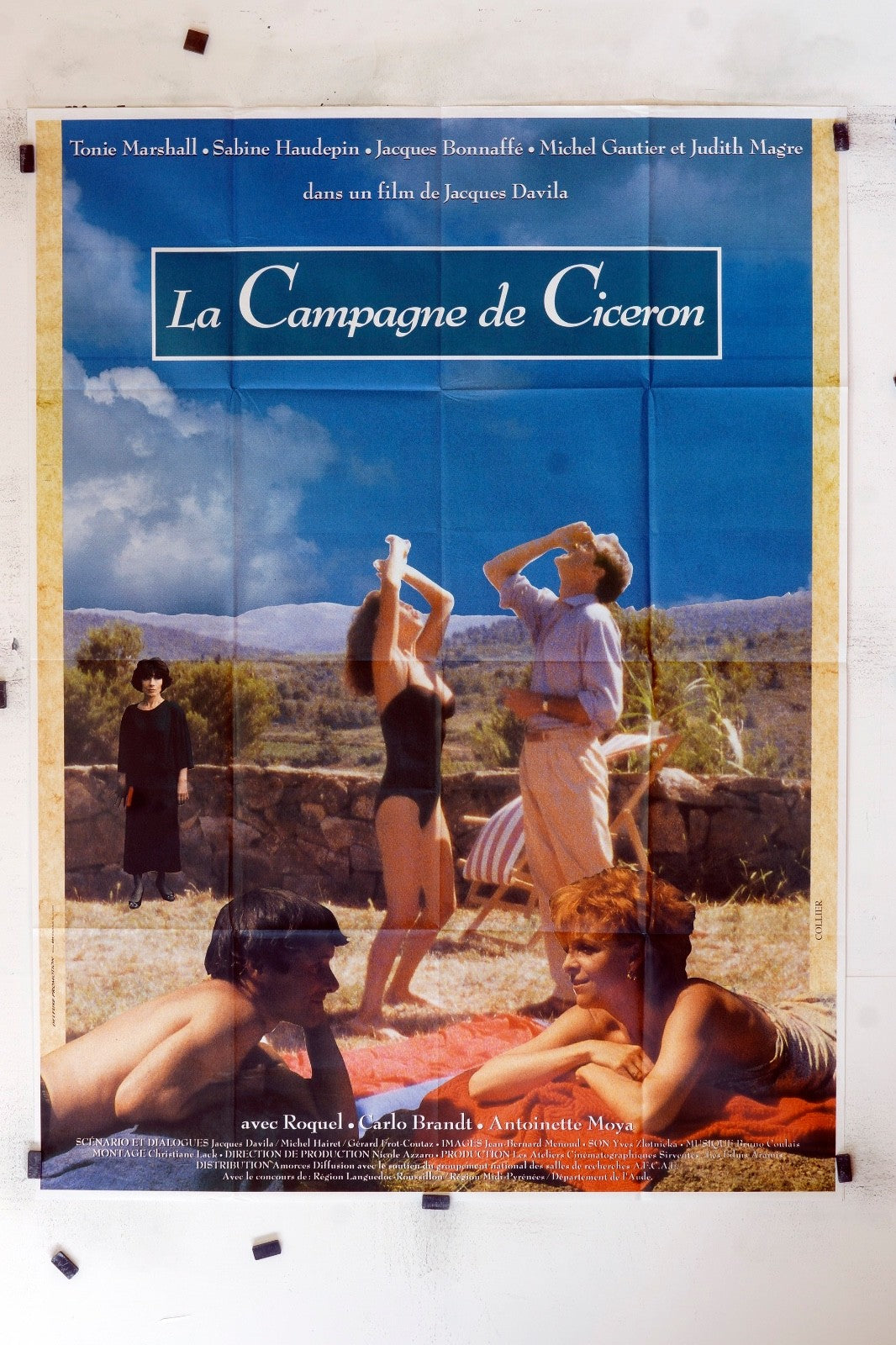LA CAMPAGNE CICÉRON CARLO BRANDT MOVIE POSTER ORIGINAL 120x160