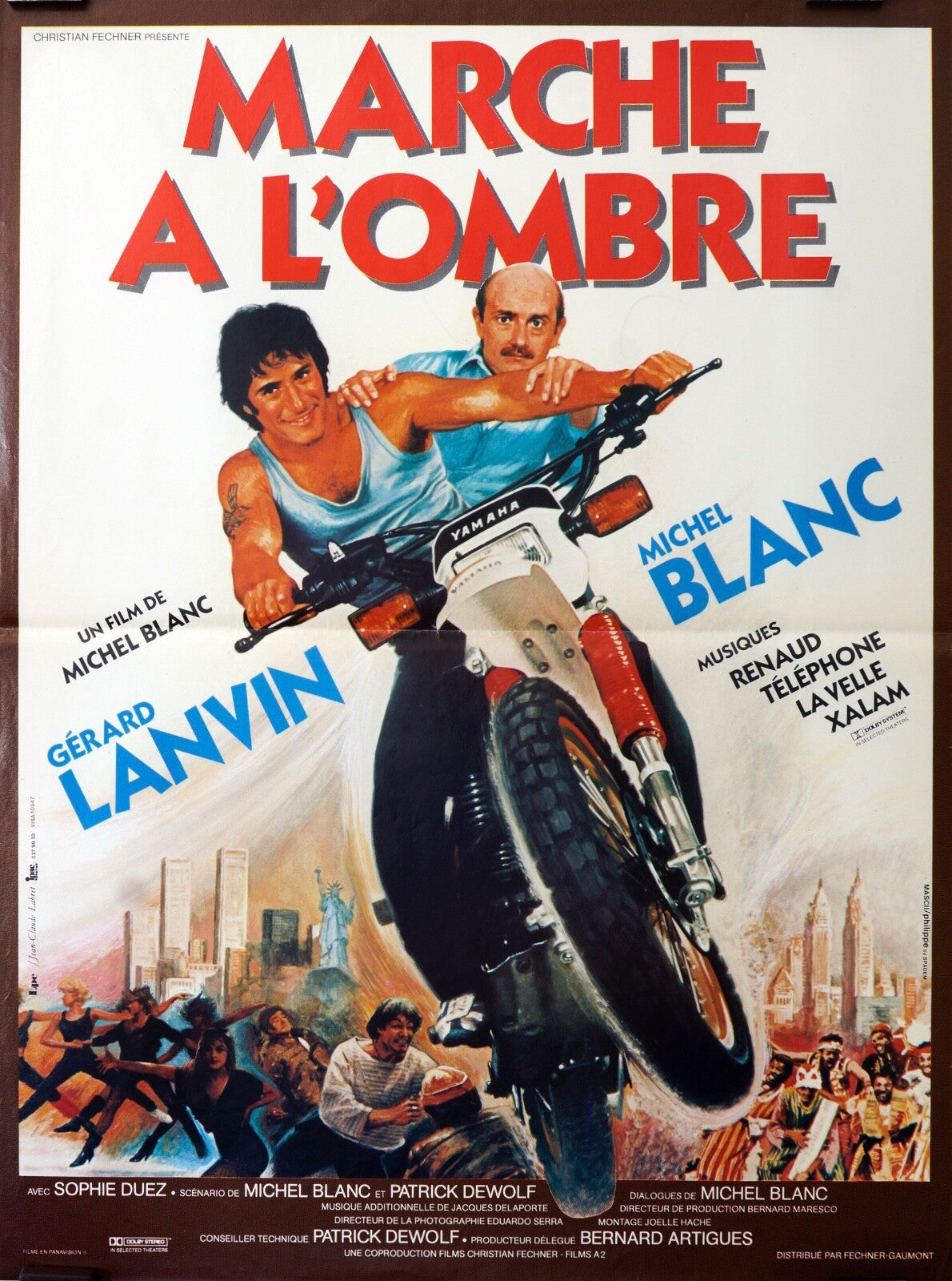 MARCHE A L’OMBRE (French Version) ORIGINAL 40x60