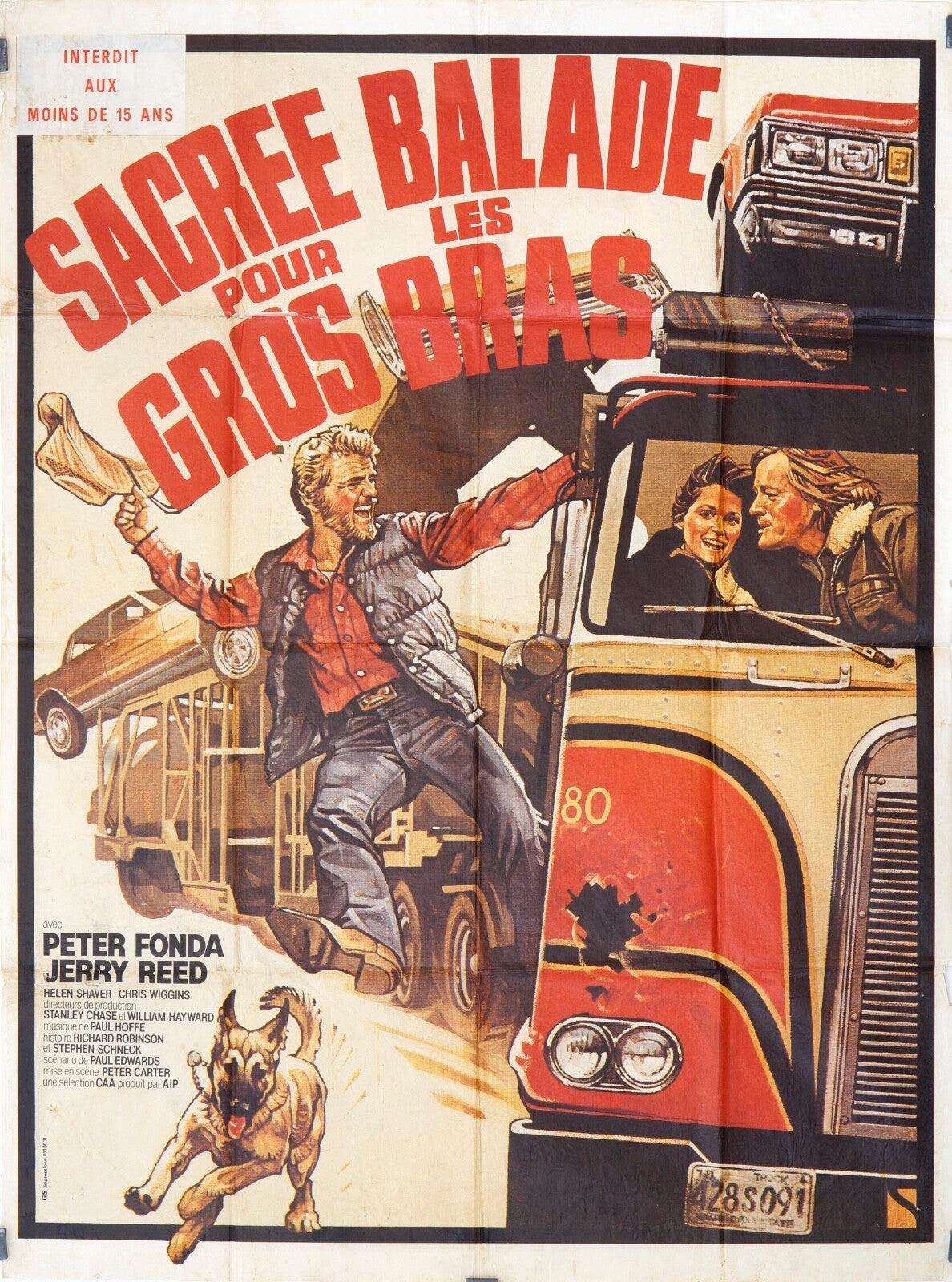 SACRÉE BALADE POUR LES GROS BRAS ORIGINAL POSTER 120x160