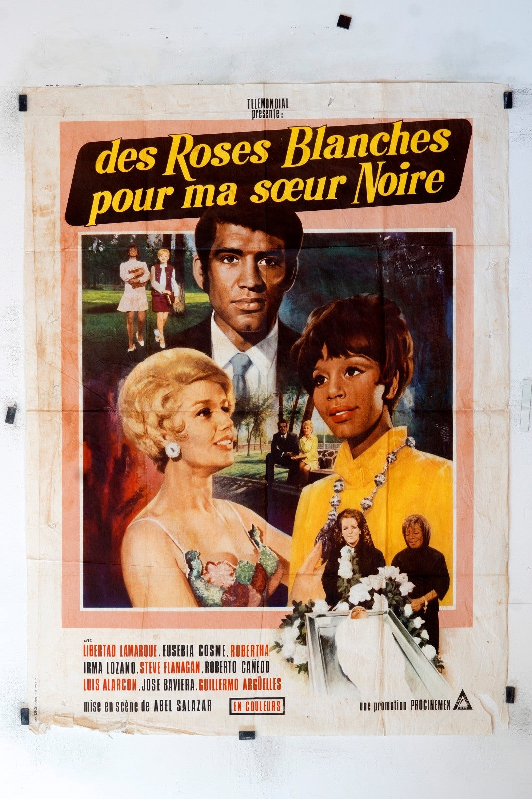 DES ROSES BLANCHES POUR MA SŒUR NOIRE LIBERTAD LAMARQUE MOVIE POSTER 120x160
