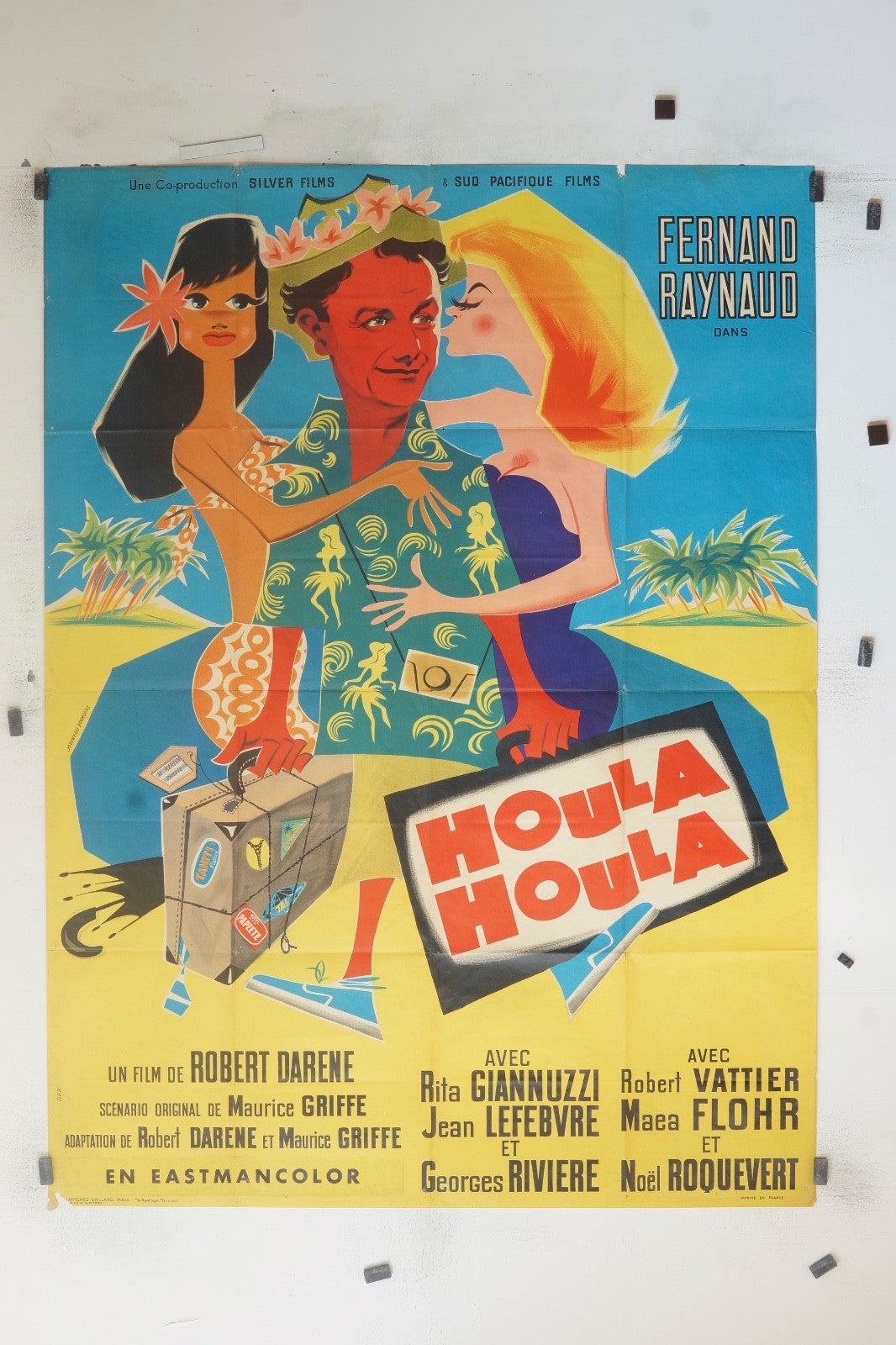 HOULA FERNAND RAYNAUD MOVIE POSTER ORIGINAL (120x160)