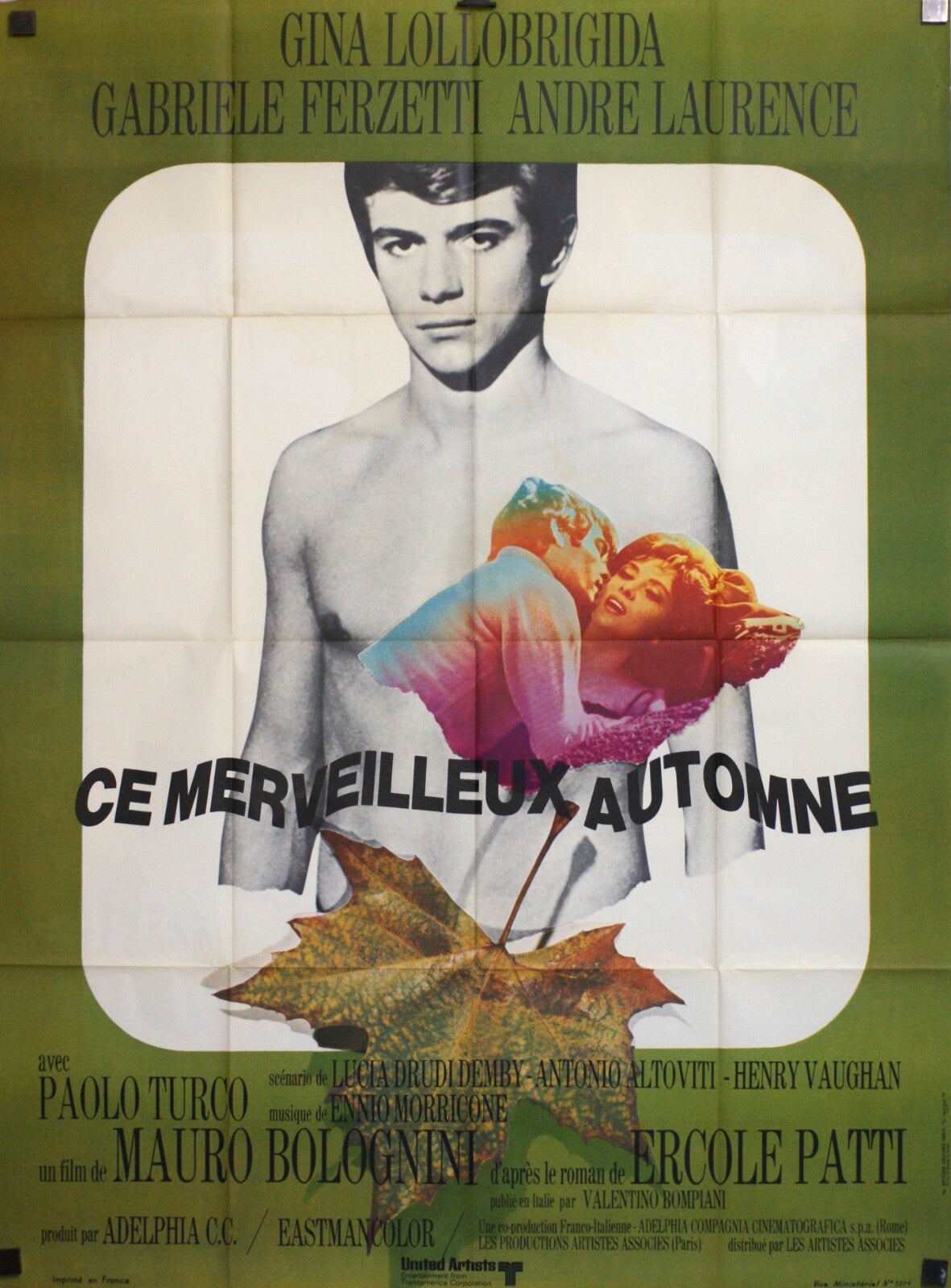 CE MERVEILLEUX AUTOMNE MOVIE POSTER ORIGINAL 120x160 SIMONE SIGNORET