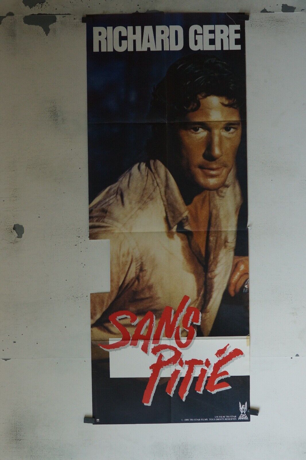SANS PITIÉ 60x160 ORIGINAL RICHARD GERE