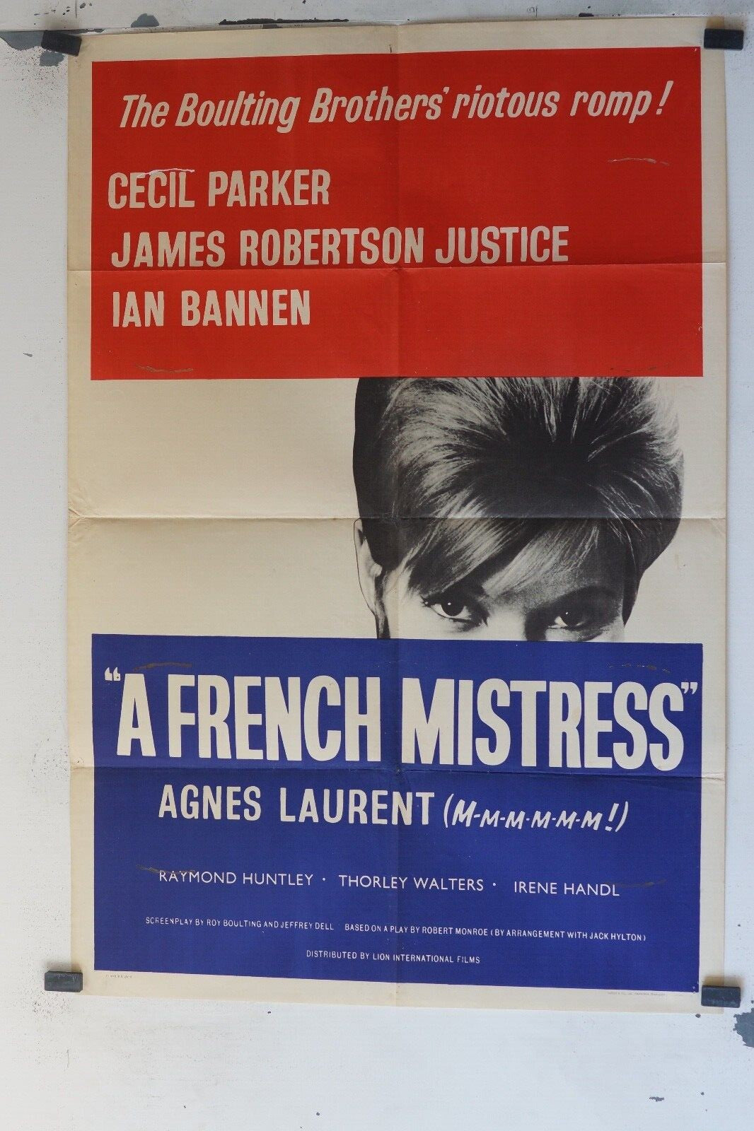 A FRENCH MISTRESS ORIGINAL 69x103