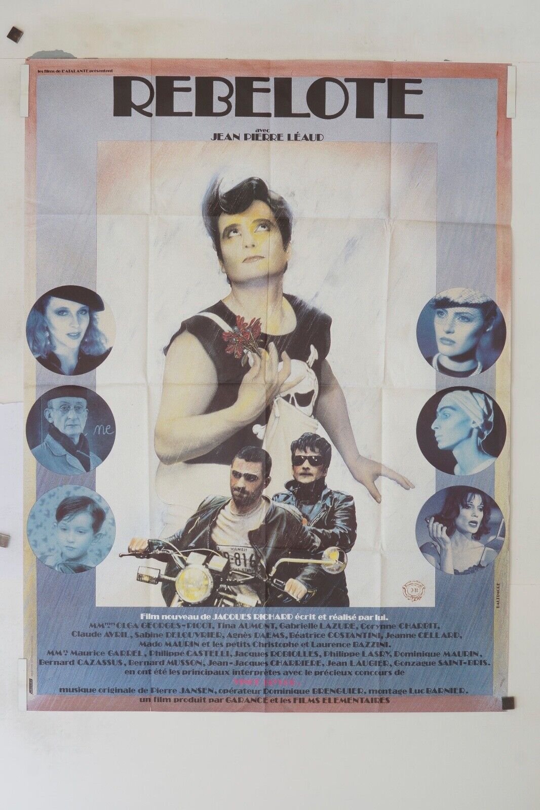 REBELOTE SEXUELLE DE LA MÉNAGÈRE MOVIE POSTER ORIGINAL 120X160 JEAN PIERRE LÉAUD