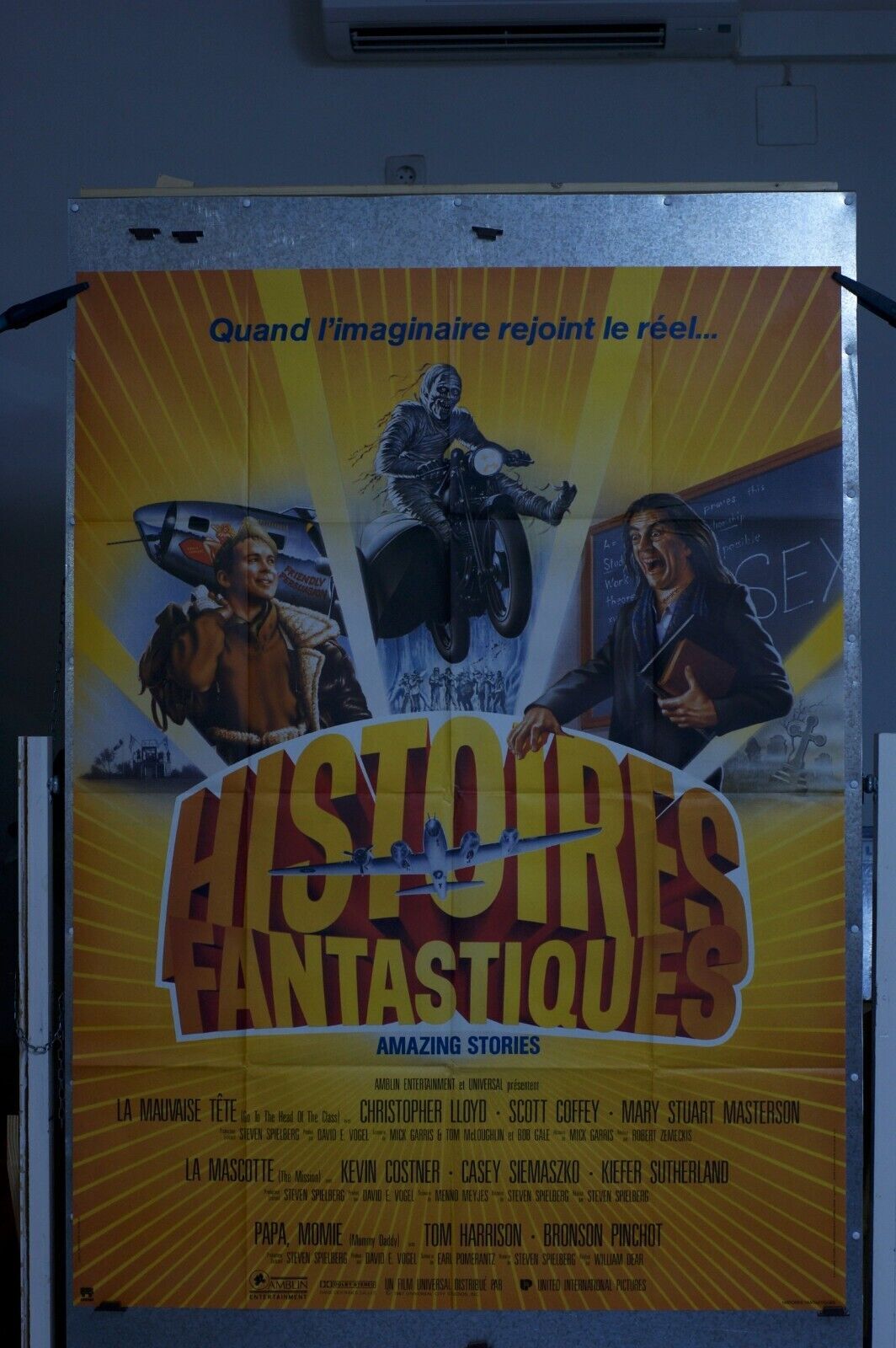 HISTOIRES FANTASTIQUES, MOVIE POSTER ORIGINAL 120x160, CHRISTOPHER LLOYD