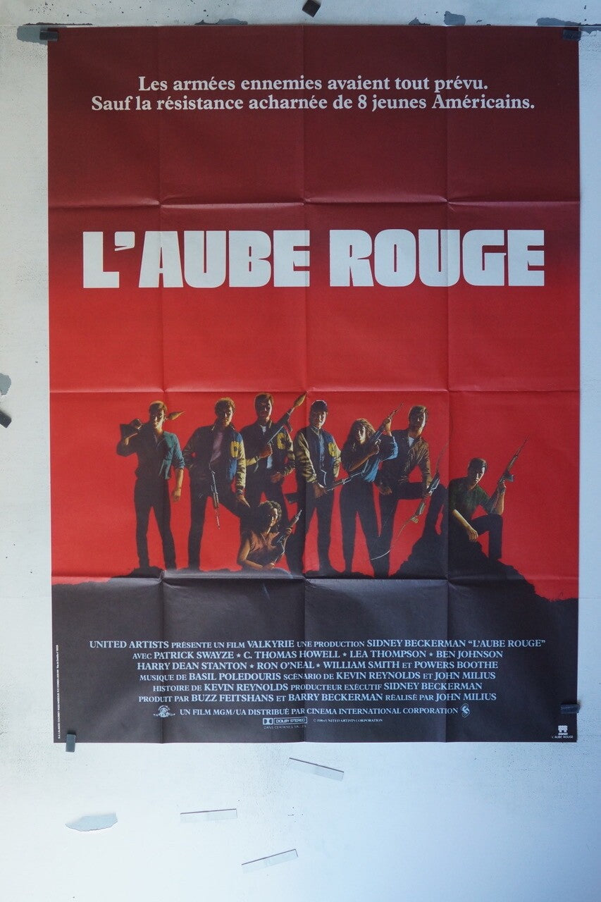 L’AUBE ROUGE MOVIE POSTER ORIGINAL 120x160 EDMOND O’BRIEN