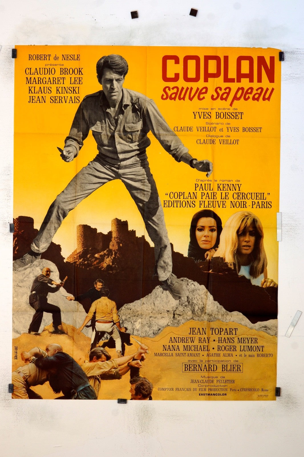 COPLAN SAUVE SA PEAU MOVIE POSTER 120x160