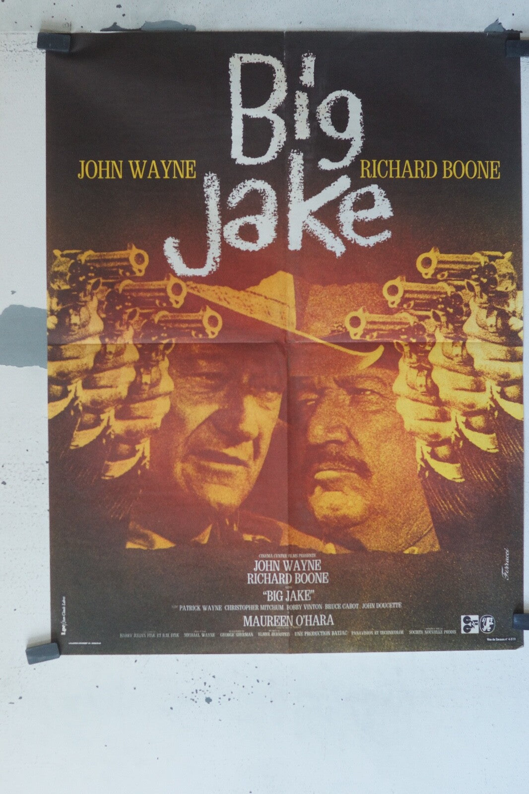 BIG JAKE ORIGINAL POSTER (60X80) JOHN WAYNE
