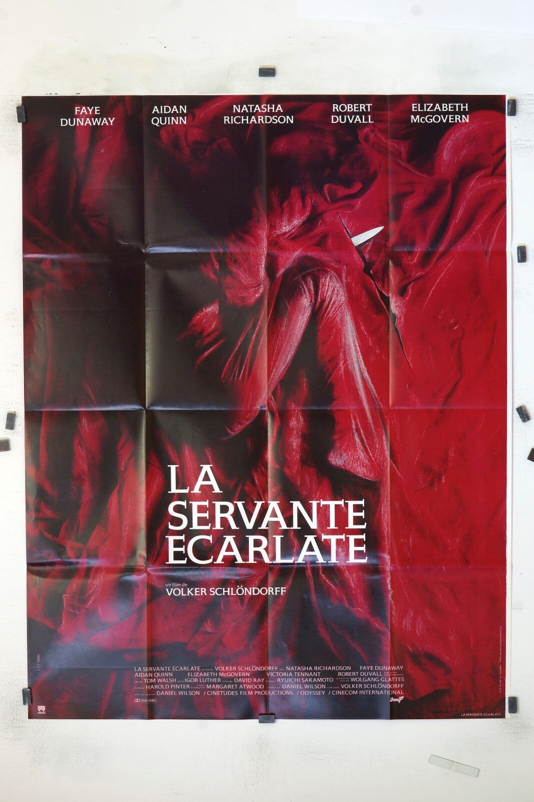 LA SERVANTE ECARLATE FAYE DUNAWAY ORIGINAL MOVIE POSTER 120x160