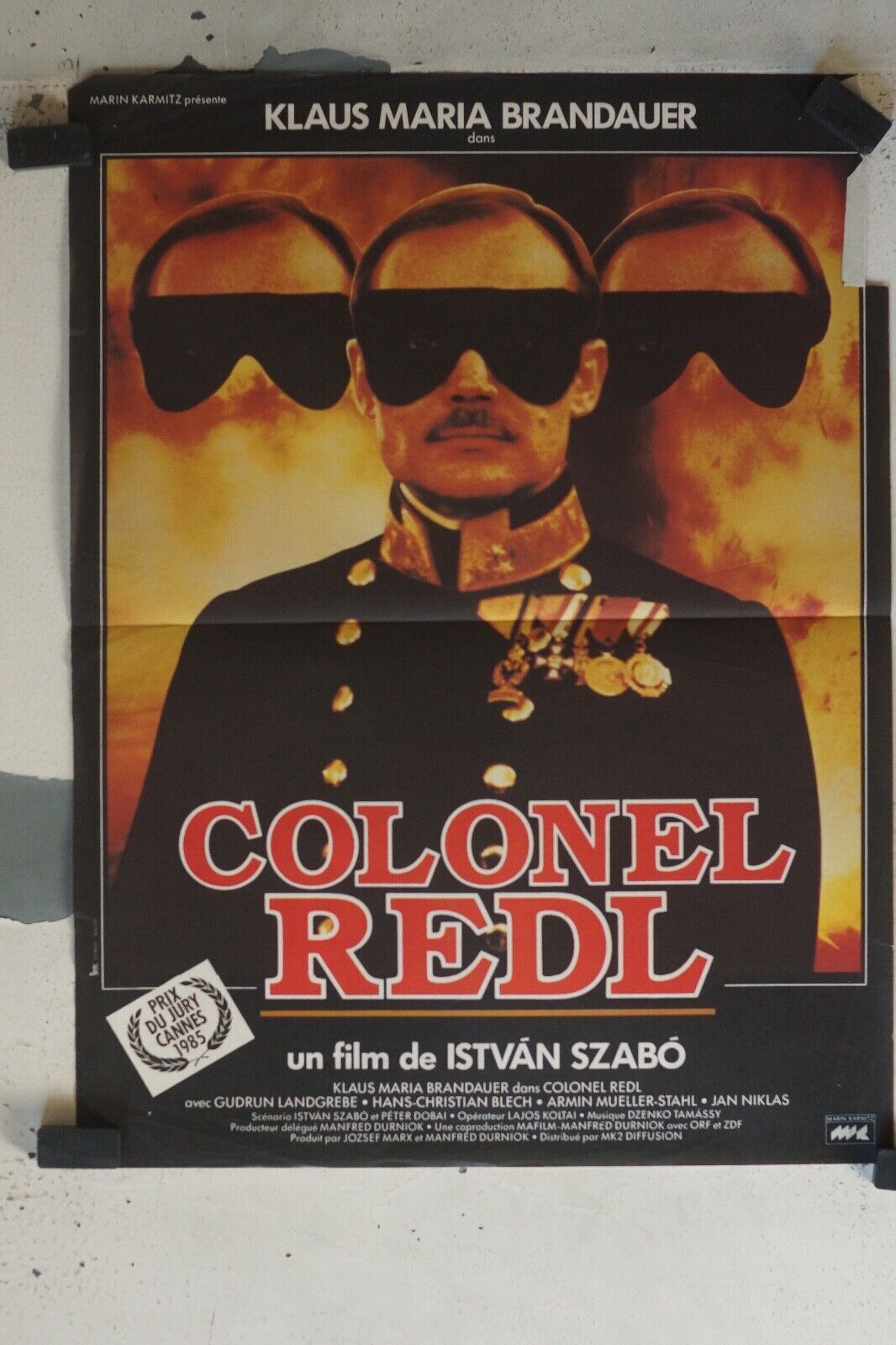 COLONEL REDL ORIGINAL 40x60 KLAUS MARIA BRANDAUER