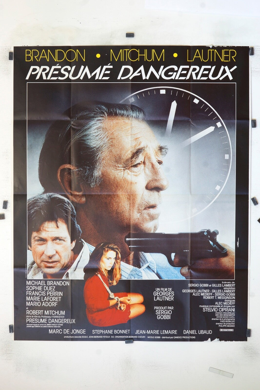 PRÉSUMÉ DANGEUREUX BRANDON ORIGINAL MOVIE POSTER 120x160