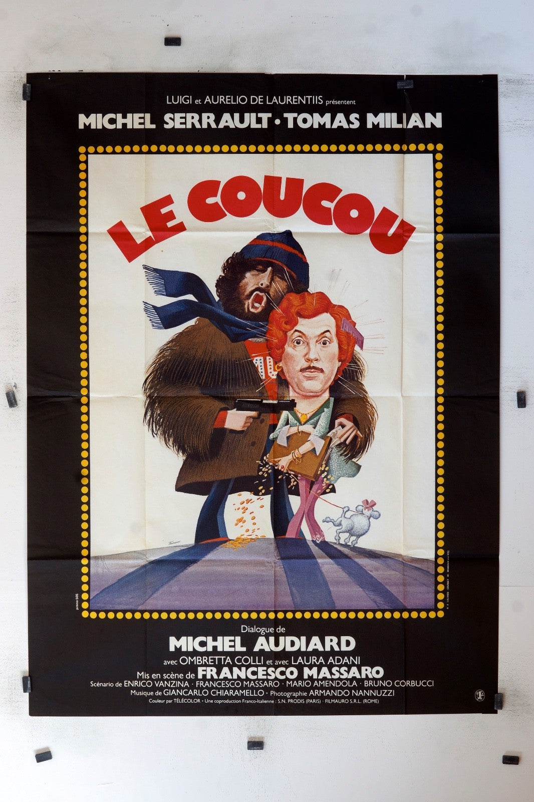 LE COUCOU MICHEL SERRAULT MOVIE POSTER ORIGINAL 120x160