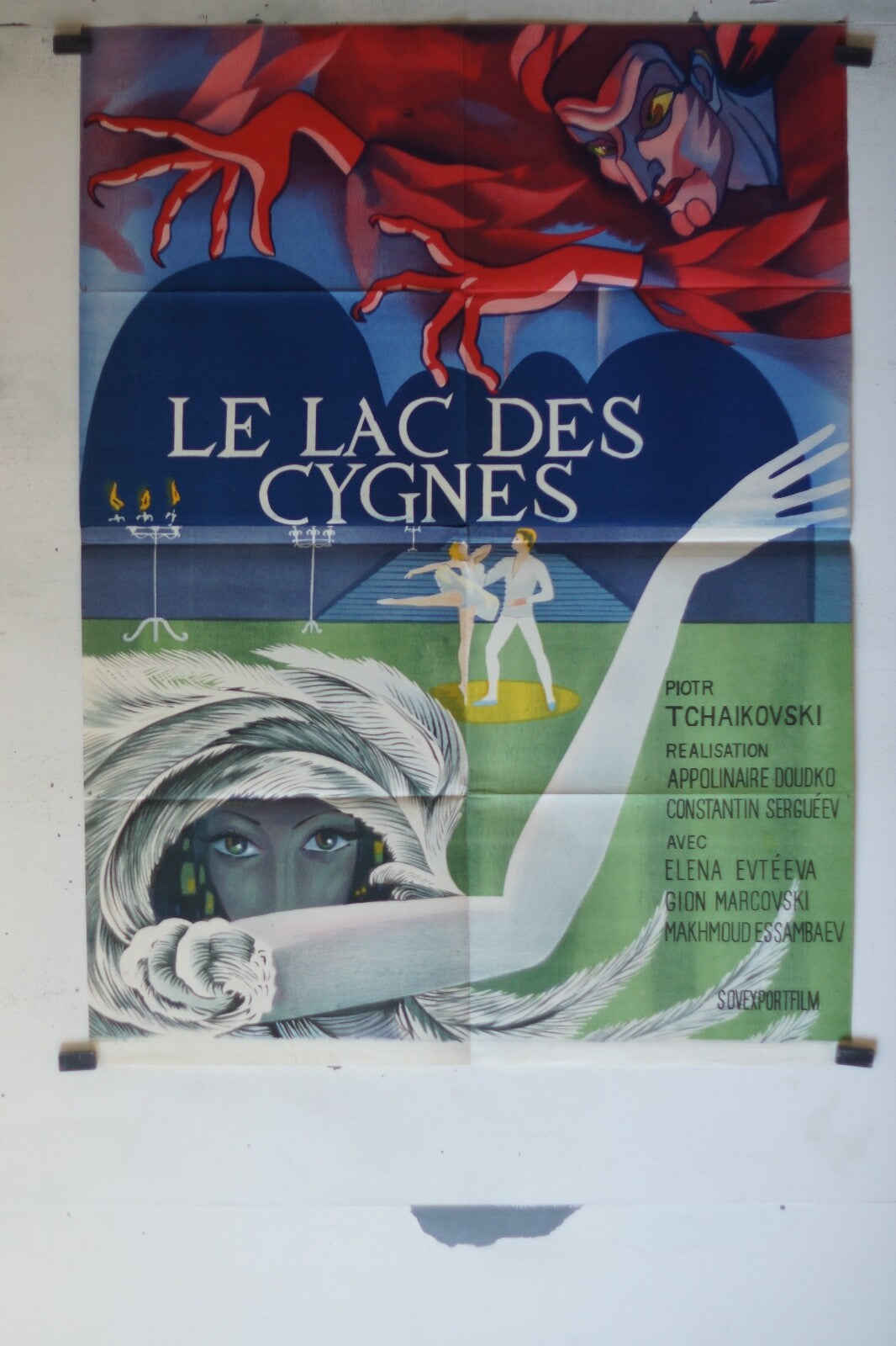 LAC DES CYGNES (LE) MOVIE POSTER ORIGINAL120x160 Elena Evteeva