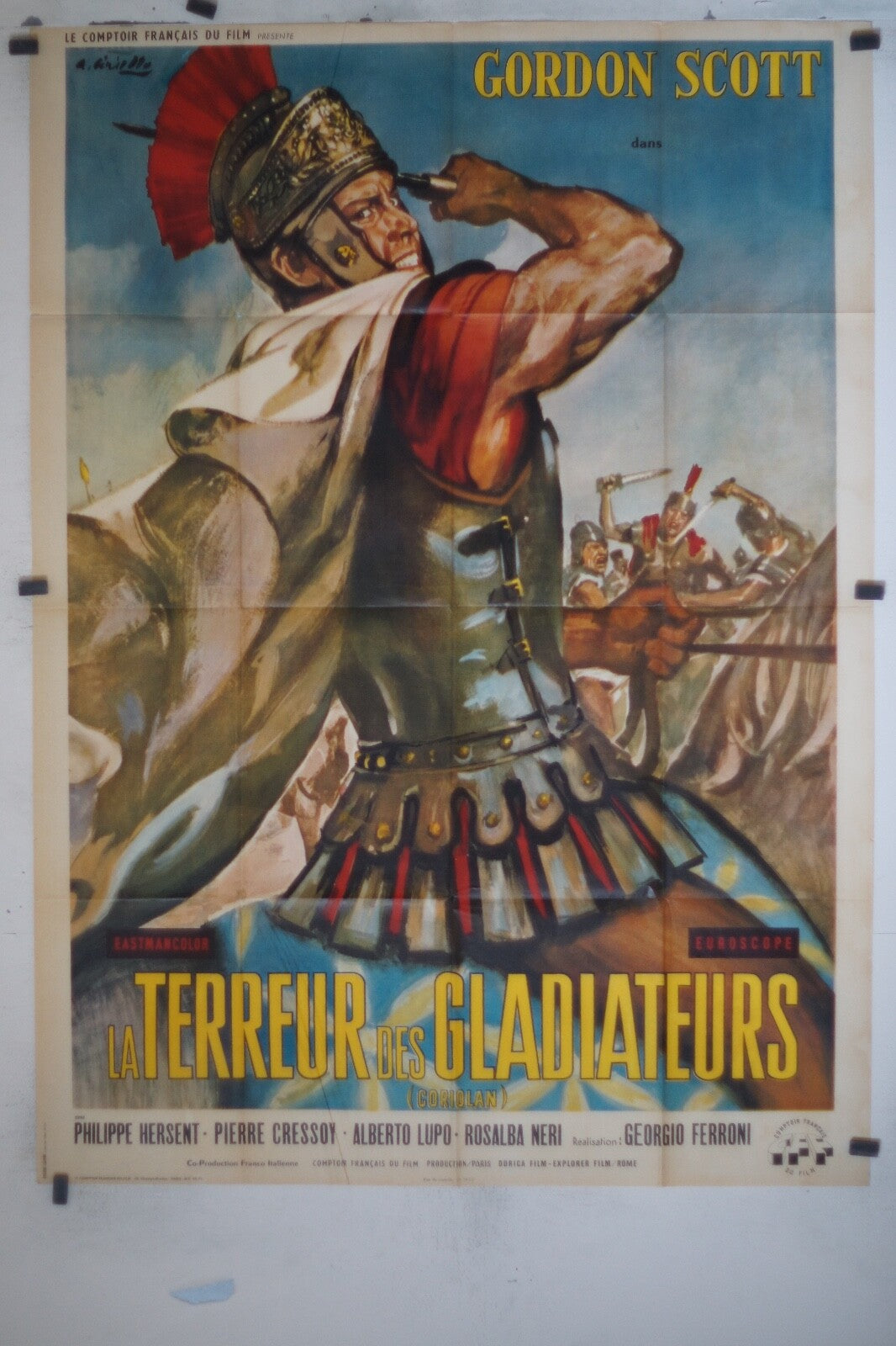 TERREUR DES GLADIATEURS (LA) ORIGINAL 120x160