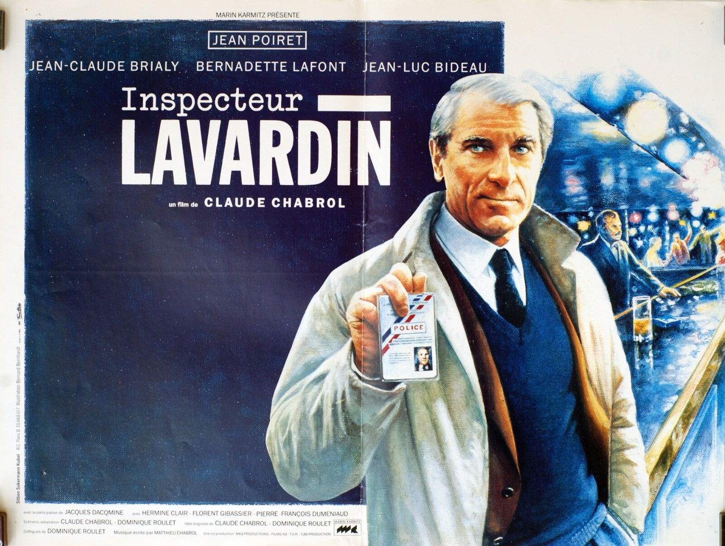 INSPECTEUR LAVARDIN(French Version) ORIGINAL 40x60