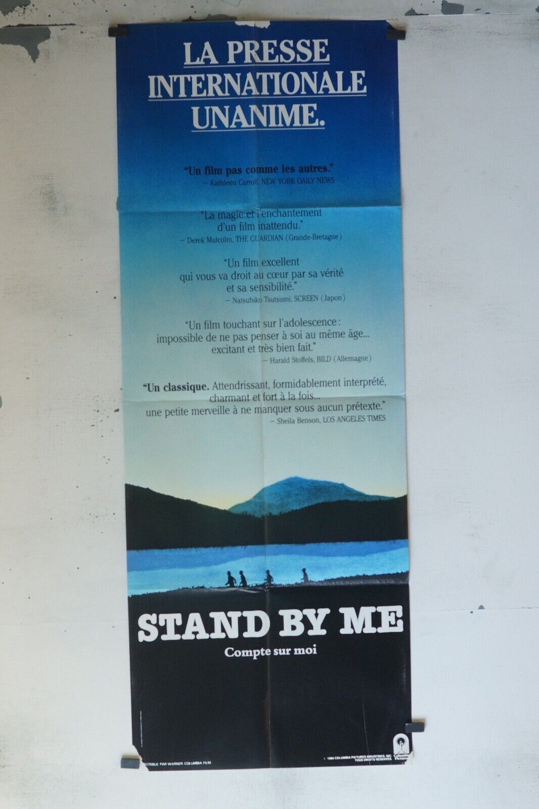 STAND BY ME POSTER ORIGINAL (60x160)