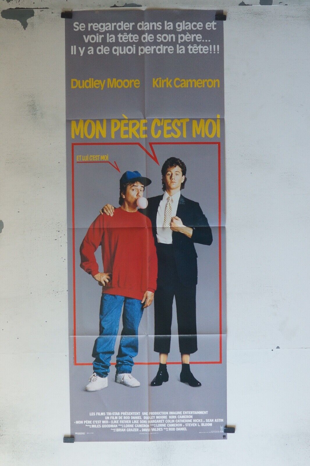 MON PÈRE C’EST MOI POSTER ORIGINAL (60x160) DUDLEY MOORE